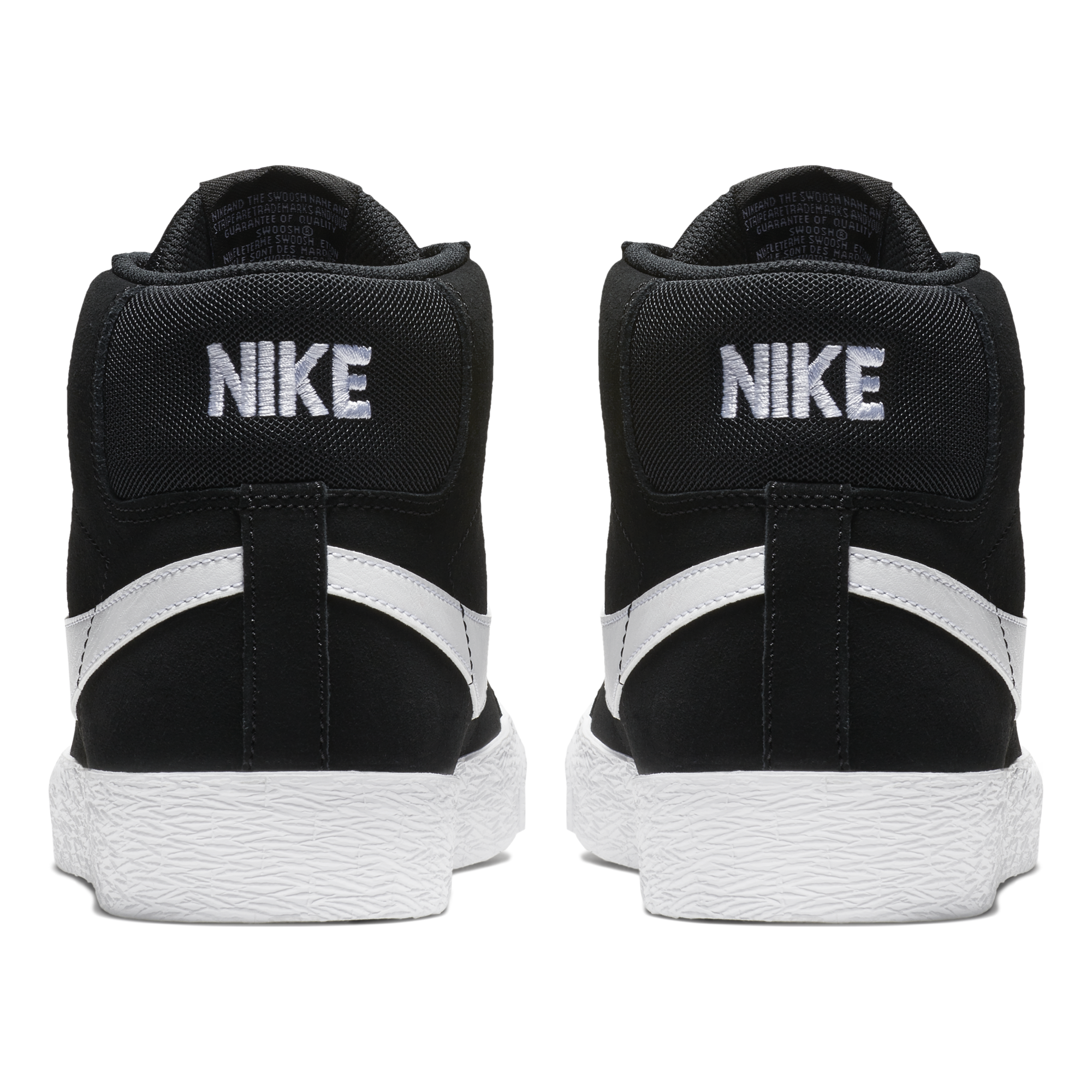 Nike SB Zoom Blazer Mid Black/White/White - Orchard Skateshop Nike SB Zoom Blazer Mid Black/White/White - Orchard Skateshop