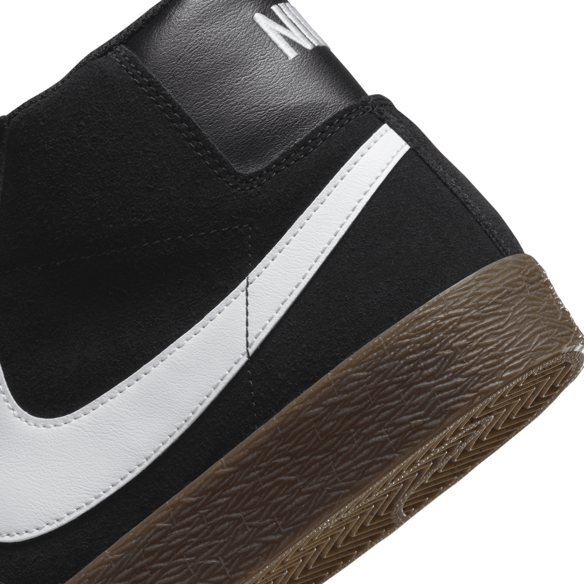 Nike SB Zoom Blazer Mid Black White Sail Orchard Skateshop