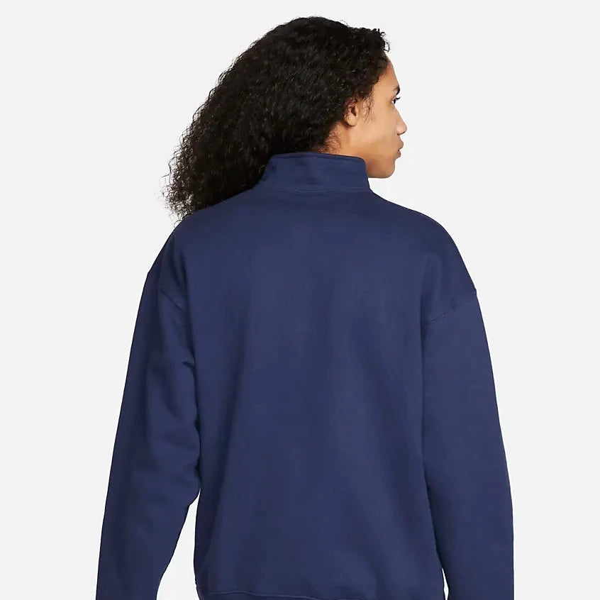 Nike SB 1/2-Zip Fleece Skate Pullover Midnight Navy