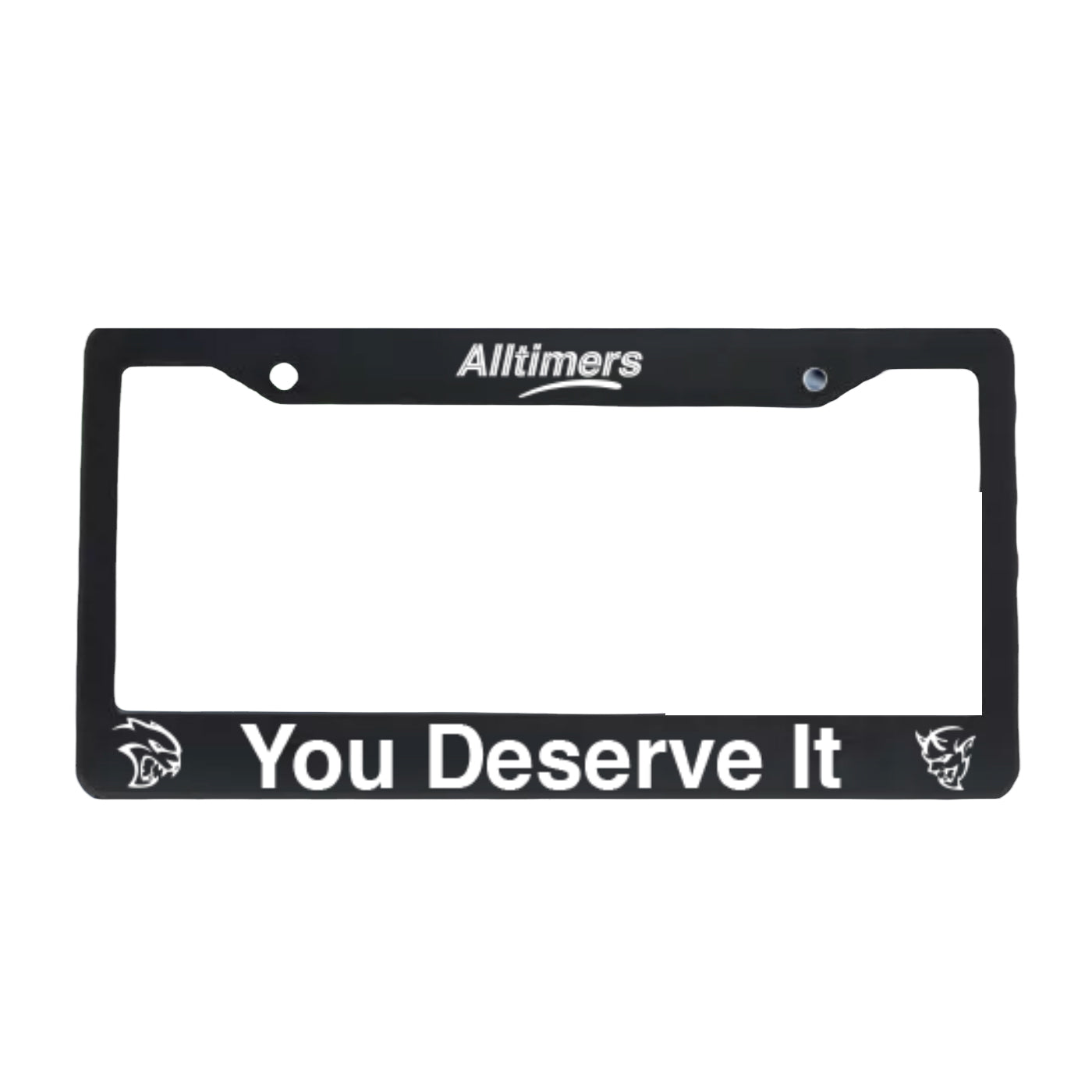 Alltimers Hell Demon License Plate Holder