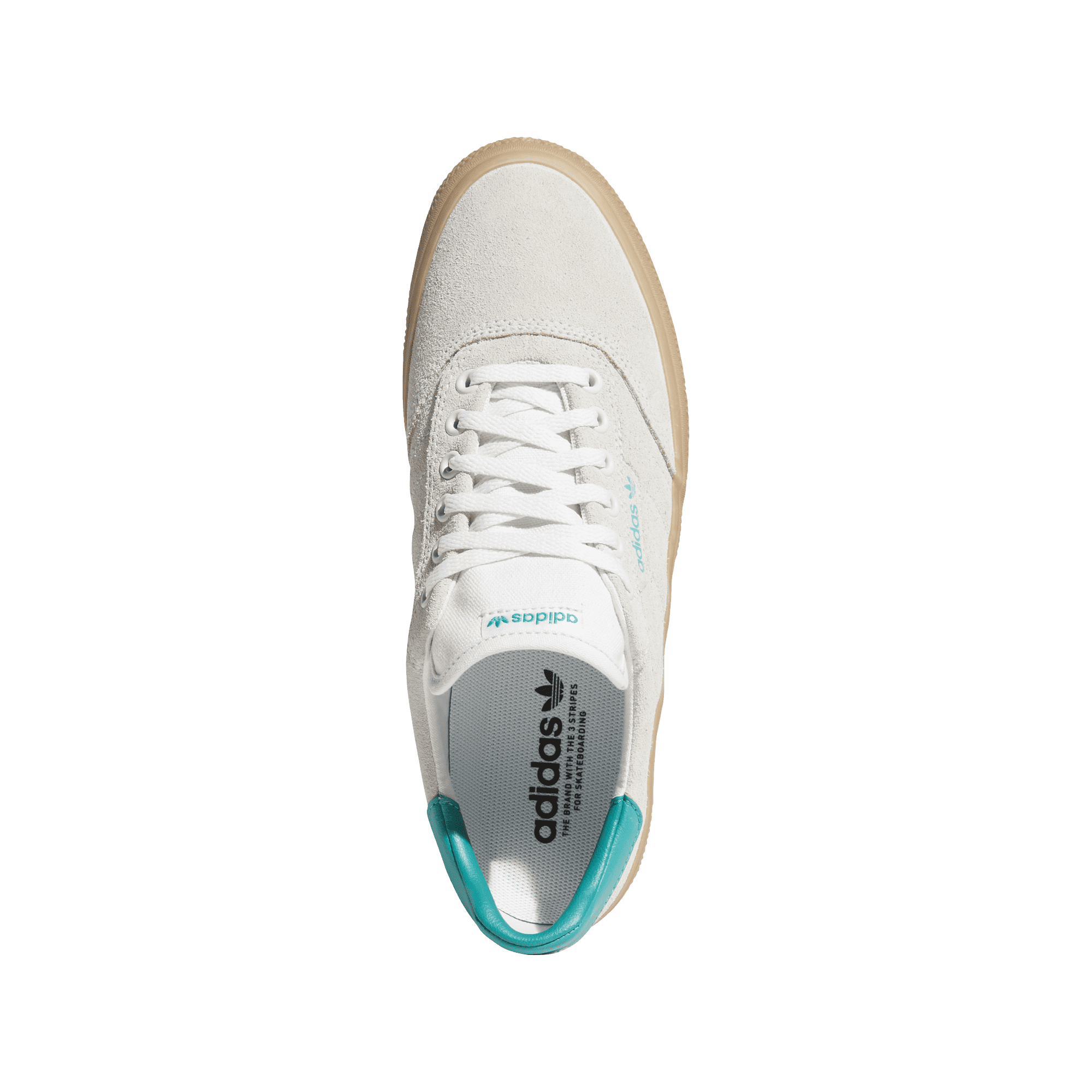 White adidas top shoes 3mc