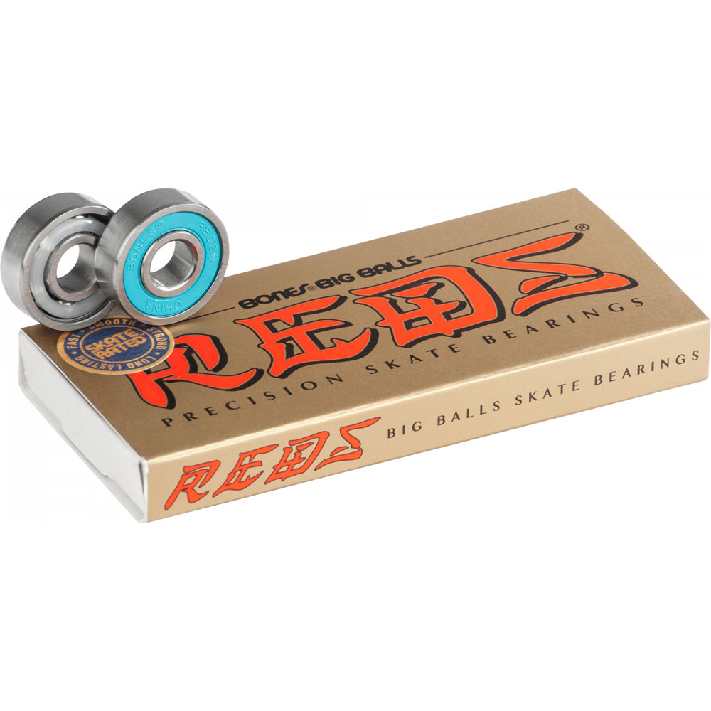 新品 Bones Reds Skate Bearings セット海外正規品 Bones® REDS® Skateboard Bearings 8 pack - Bones Bearings