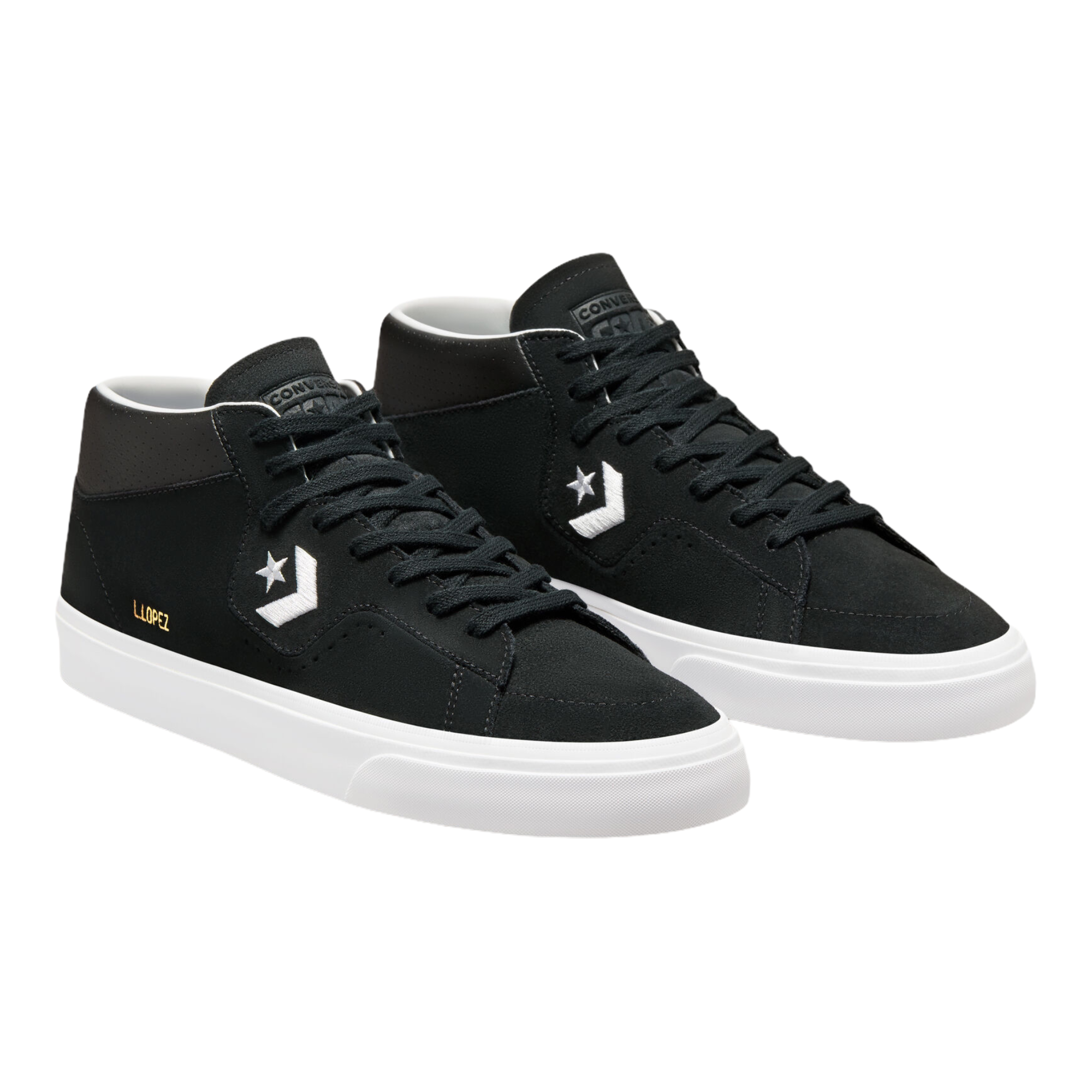 Converse CONS Louie Lopez Pro Mid Black White Orchard Skateshop