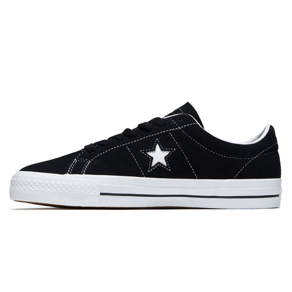 Converse CONS One Star Pro Ox Black/Black/White - Orchard Skateshop