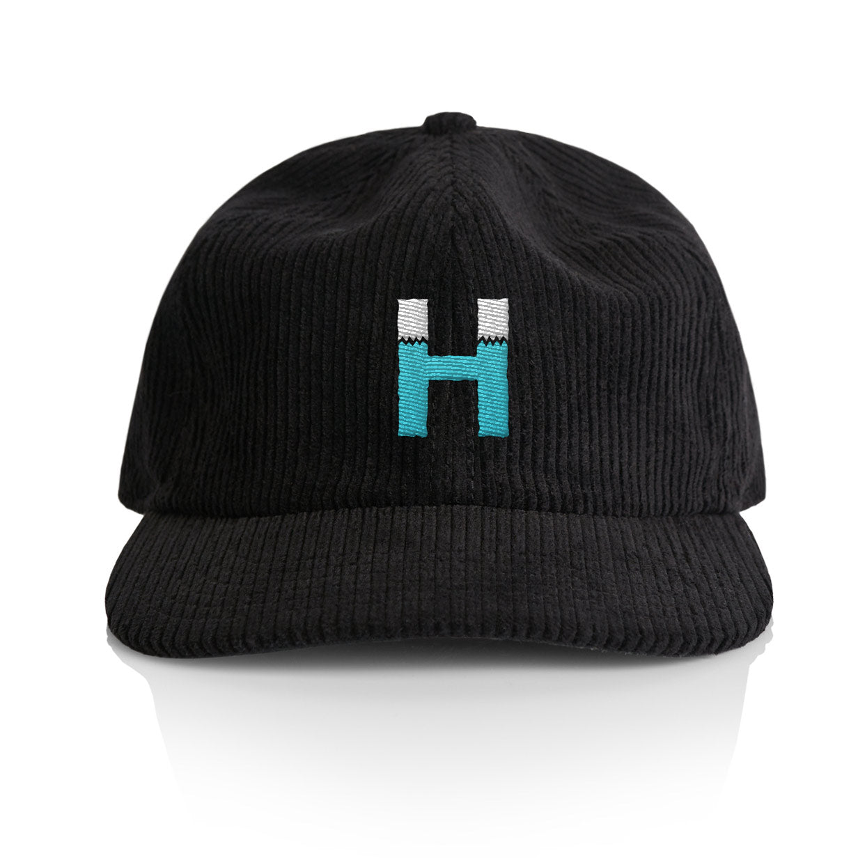 Highwater "H" Corduroy Hat Black