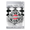 Independent Genuine Parts Black/Silver Hardware Phillips 1&#39;&#39;
