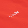 Civilist Mini Logo Tee Red