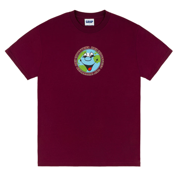 Classic Grip Industries Tee Burgundy