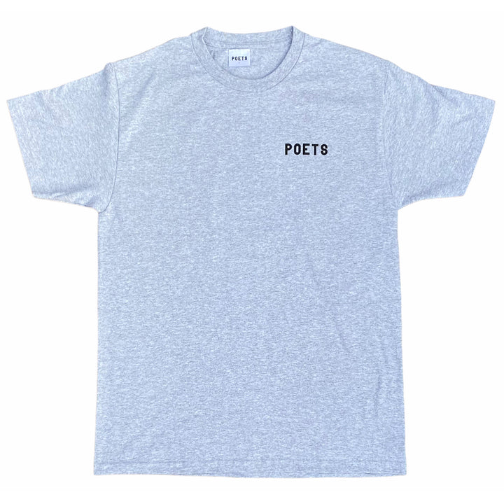 Poets Cuckoo Tee Heather Grey