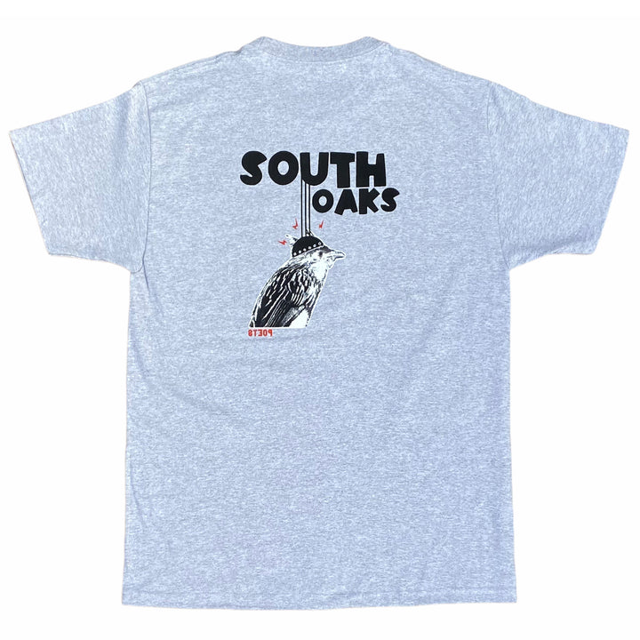 Poets Cuckoo Tee Heather Grey