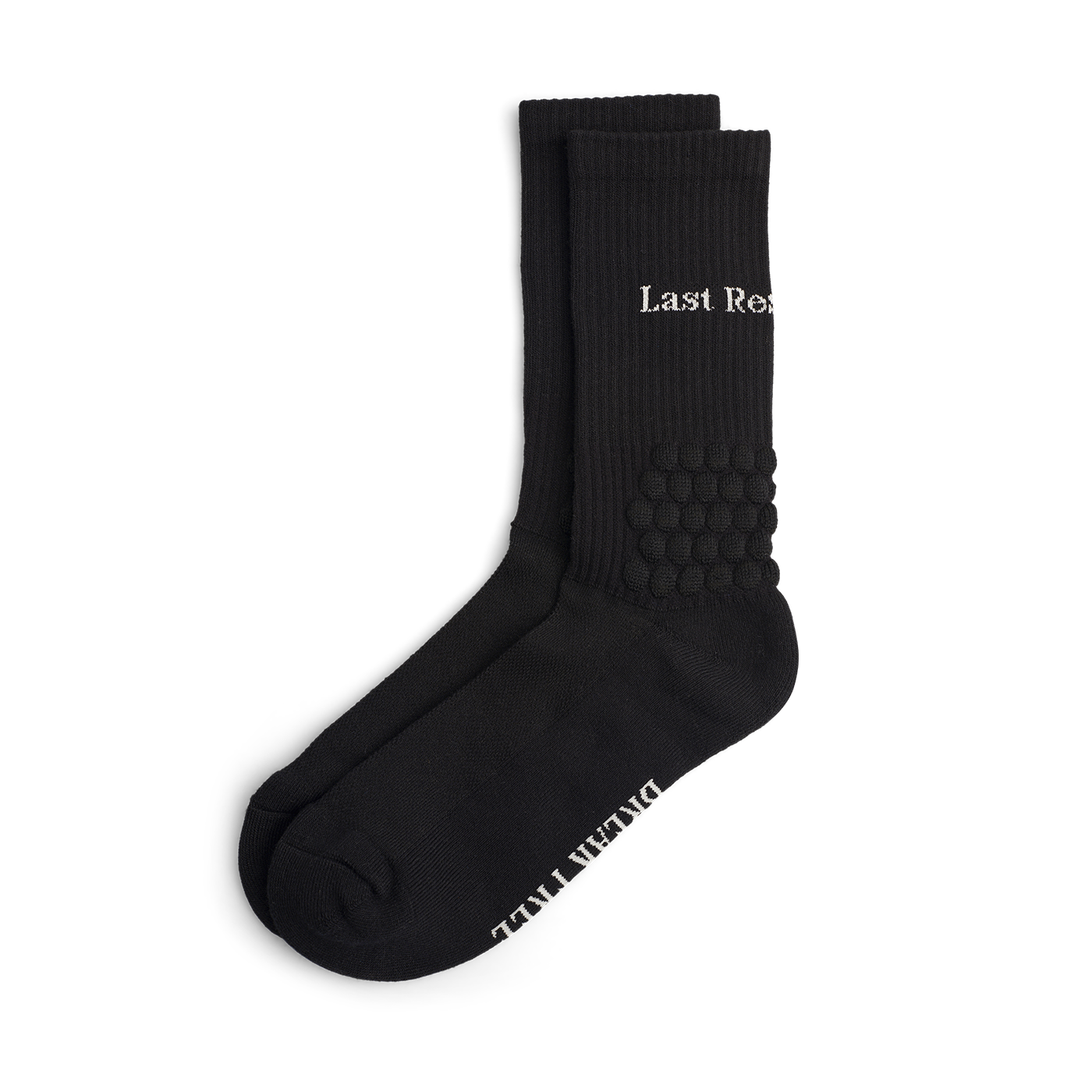 Last Resort AB Right Angle Bubble Socks 3 Pack Black L/XL