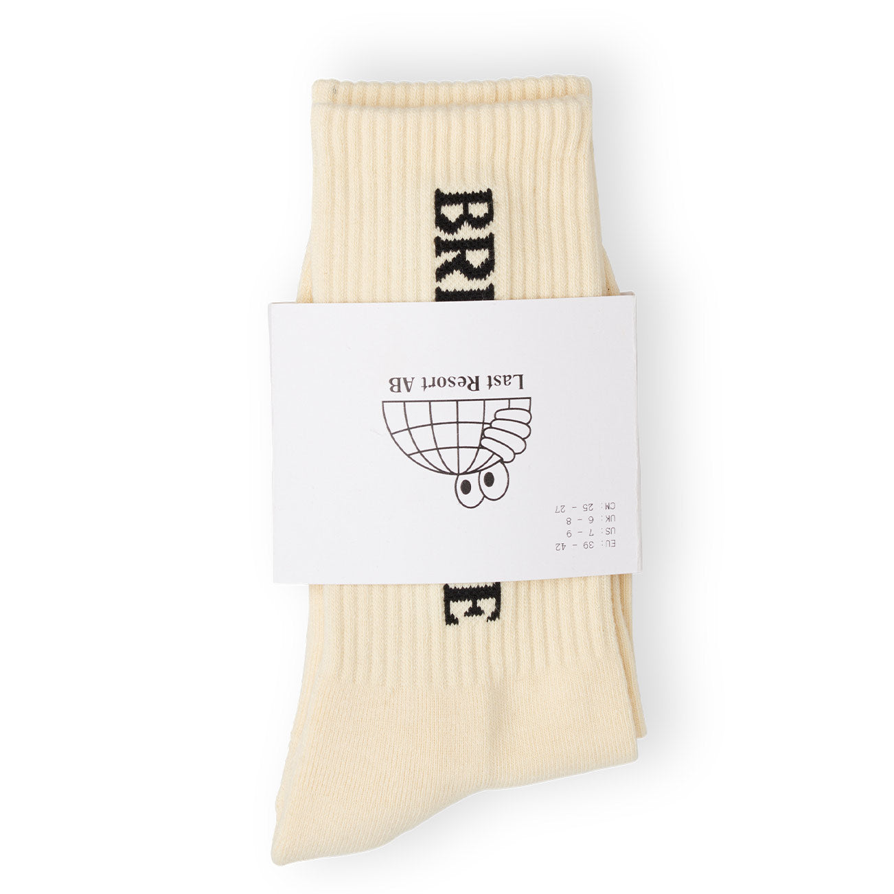 Last Resort AB Break Free Socks Cream White