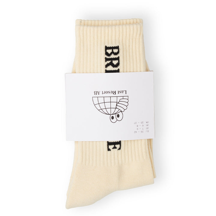 Last Resort AB Break Free Socks Cream White