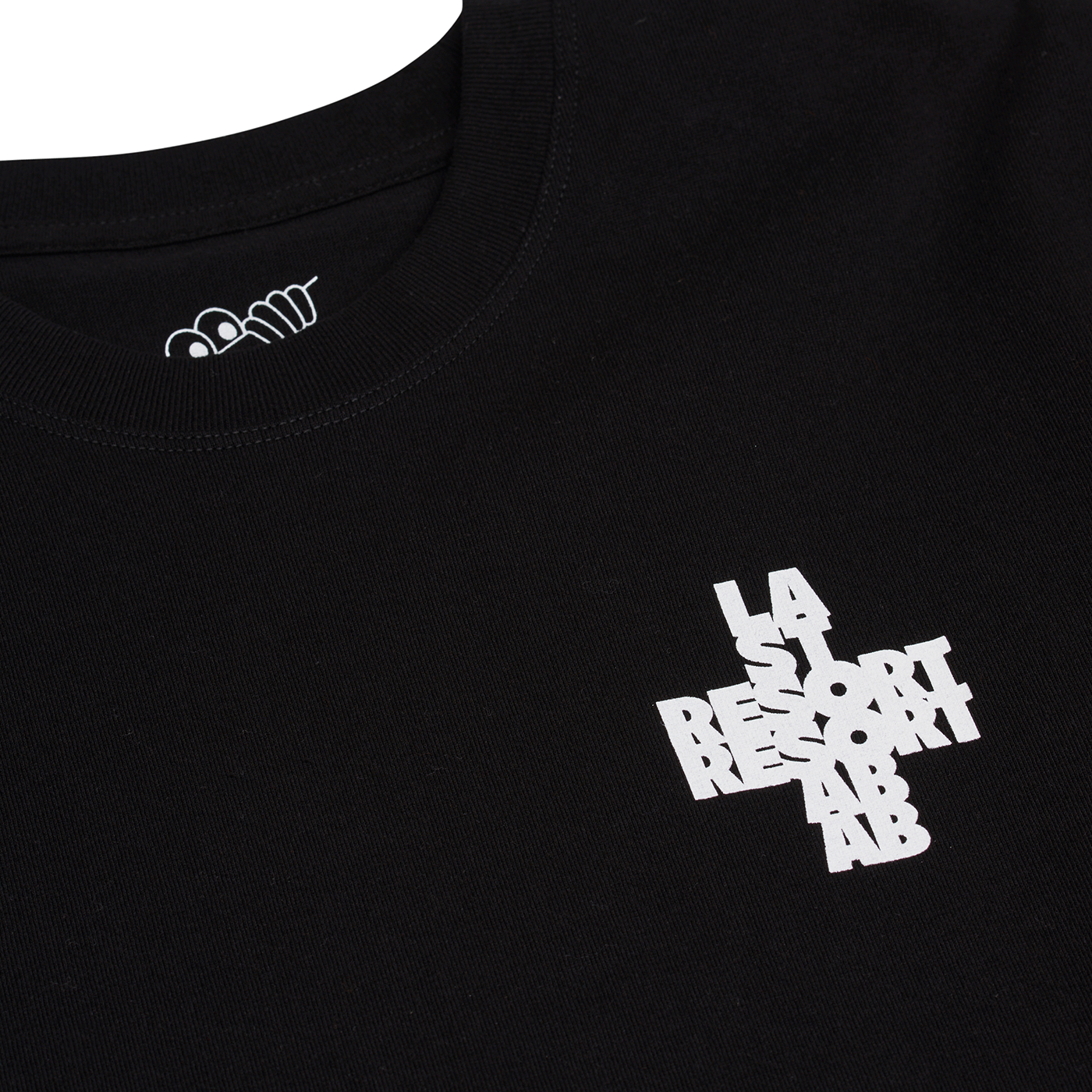 Last Resort AB Tee Cross Black