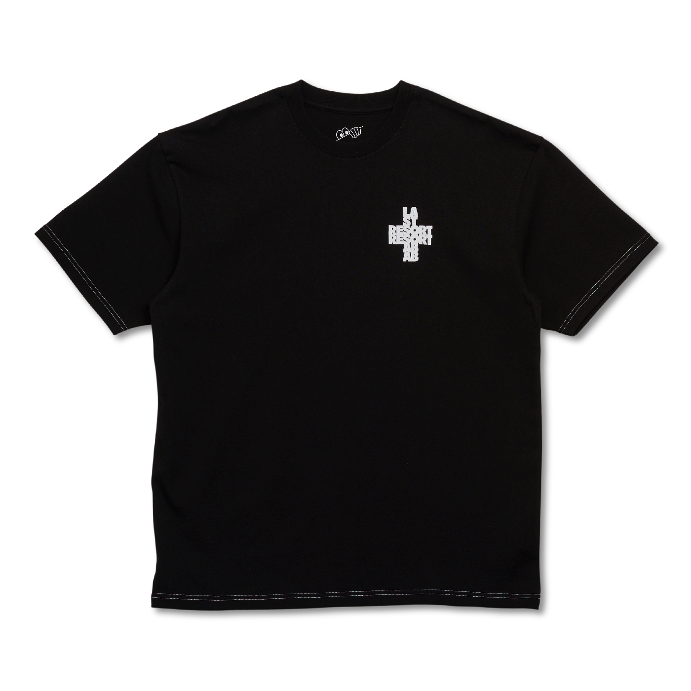 Last Resort AB Tee Cross Black - Orchard Skateshop