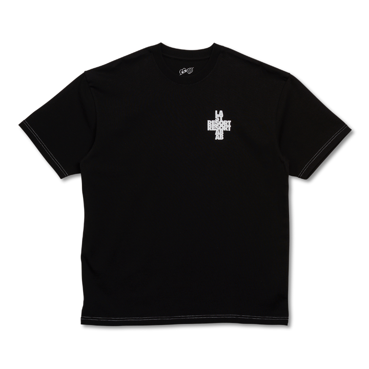 Last Resort AB Tee Cross Black