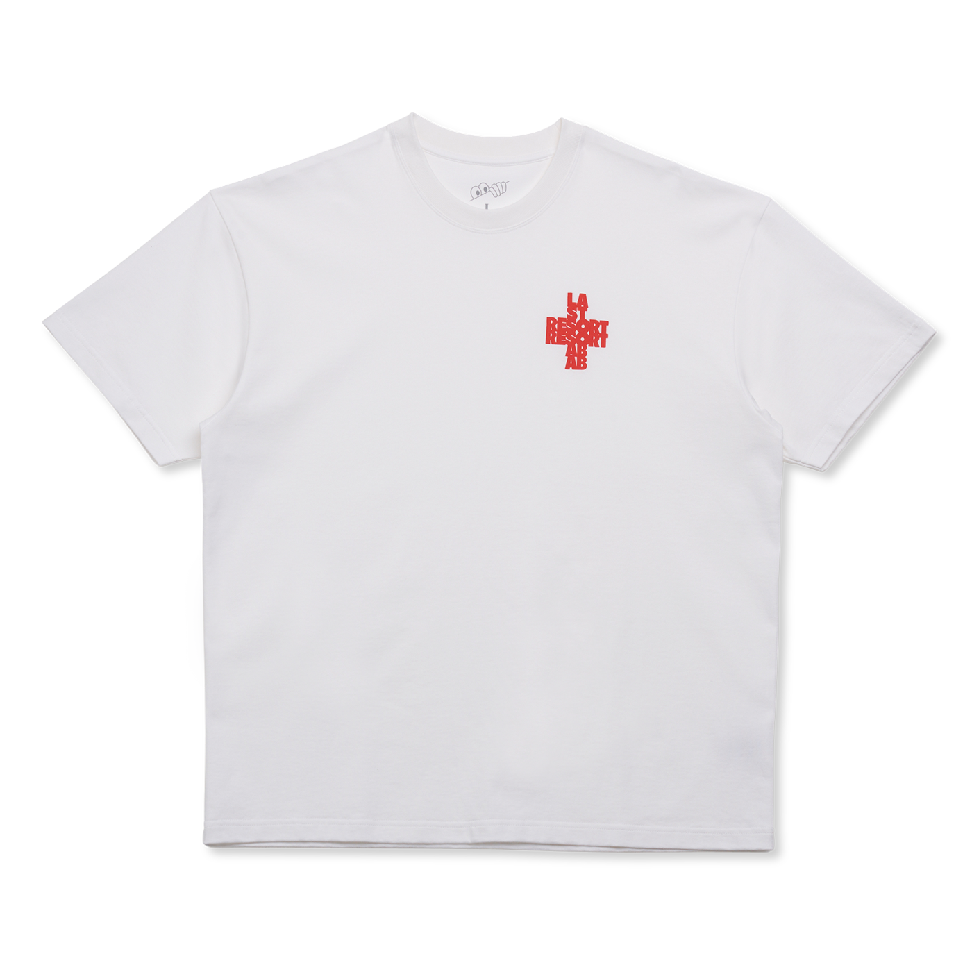 Last Resort AB Tee Cross White - Orchard Skateshop