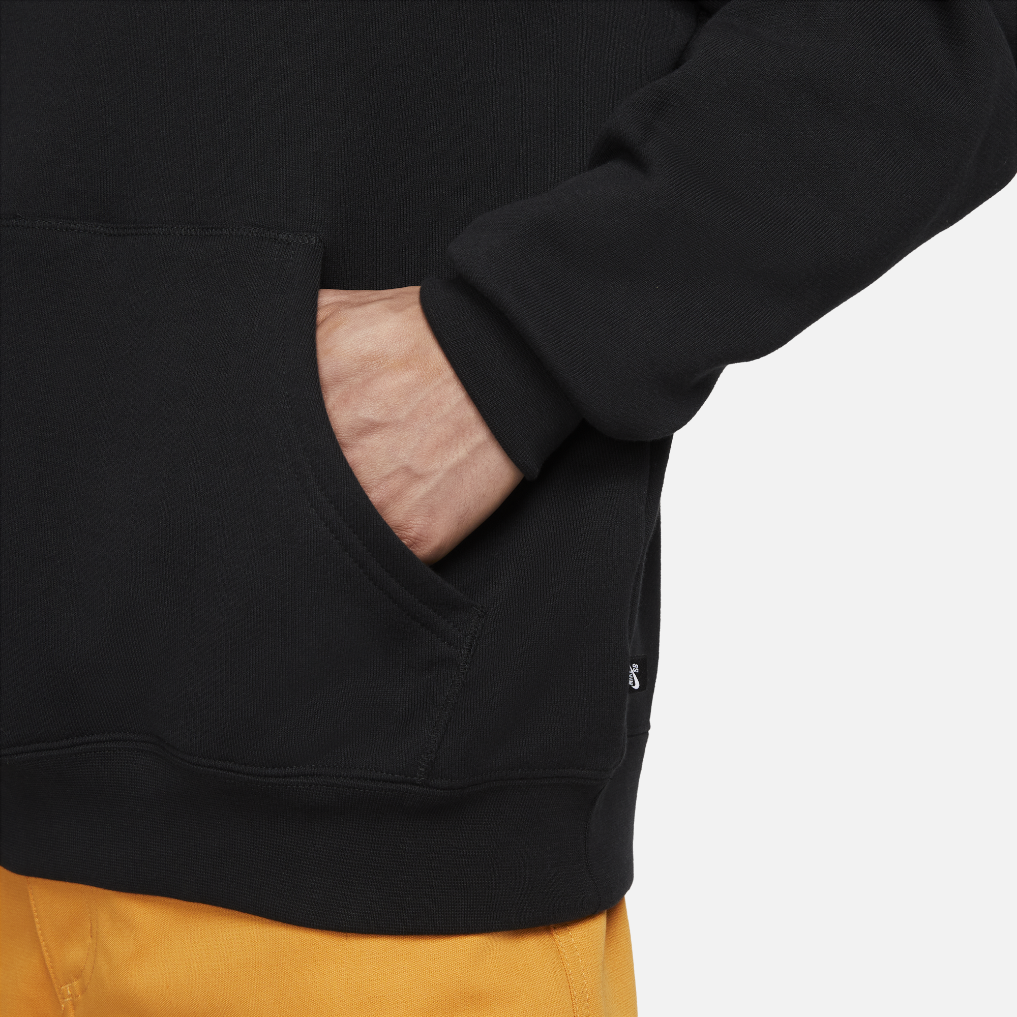 Nike SB Skate Hoodie Black/University Gold - Orchard Skateshop Nike SB Skate Hoodie Black/University Gold - Orchard Skateshop