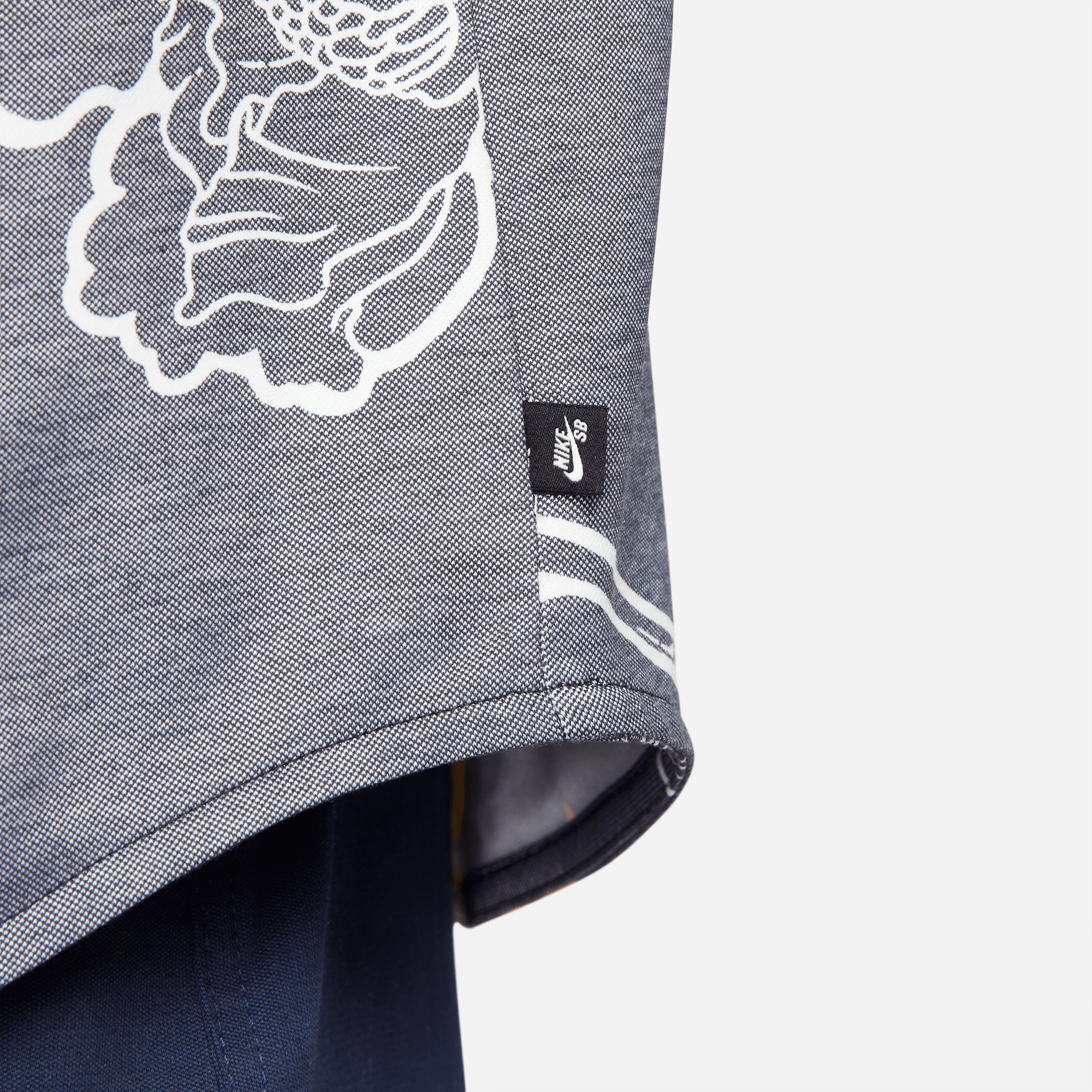 Nike SB Printed Knit Shirt Black Floral