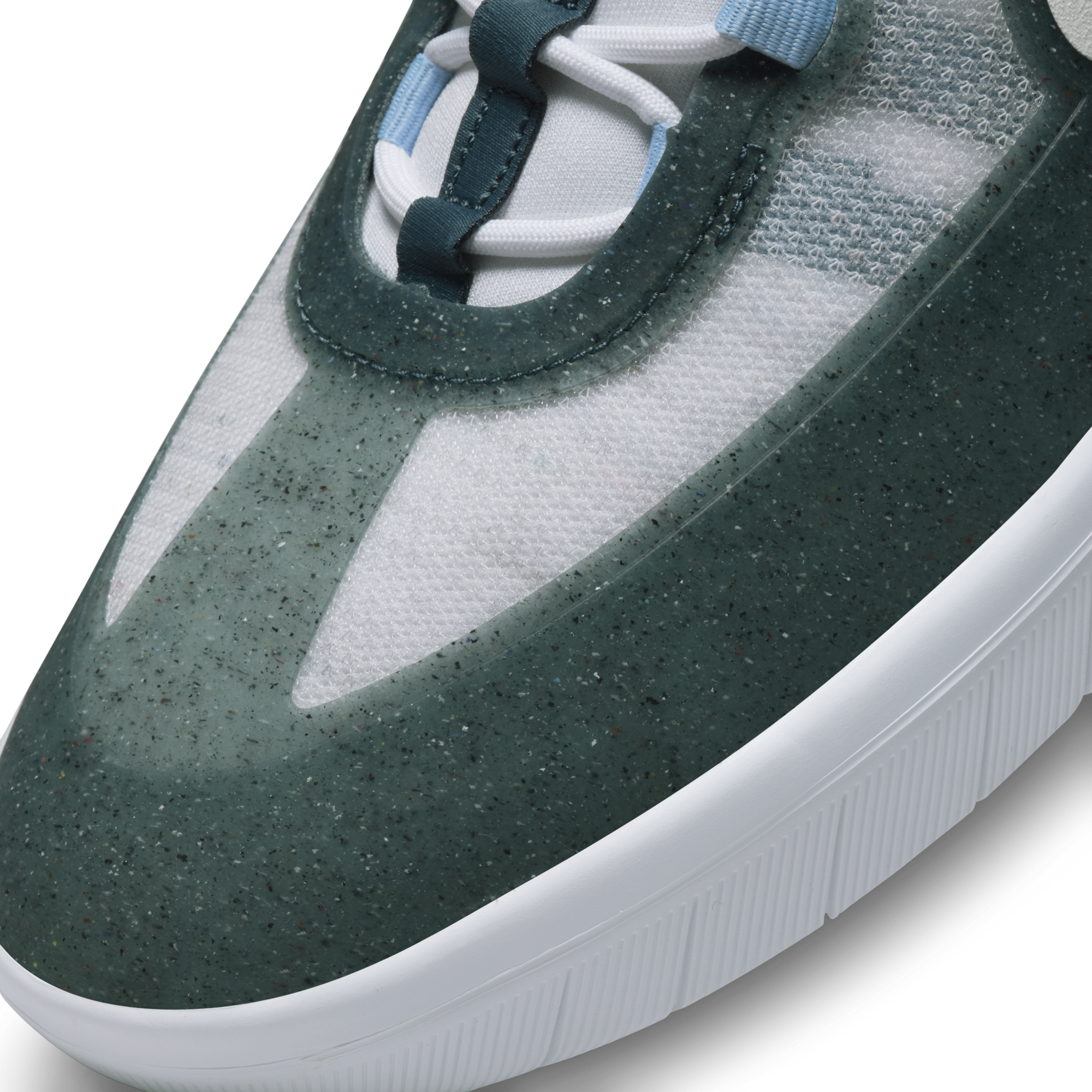Nike SB Nyjah Free 2 Premium Ash Green Boarder Blue Barely Green White Orchard Skateshop