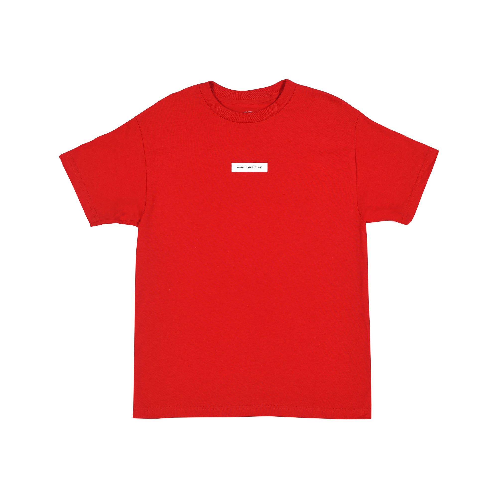 Glue Skateboards Don't Sniff Tee Red