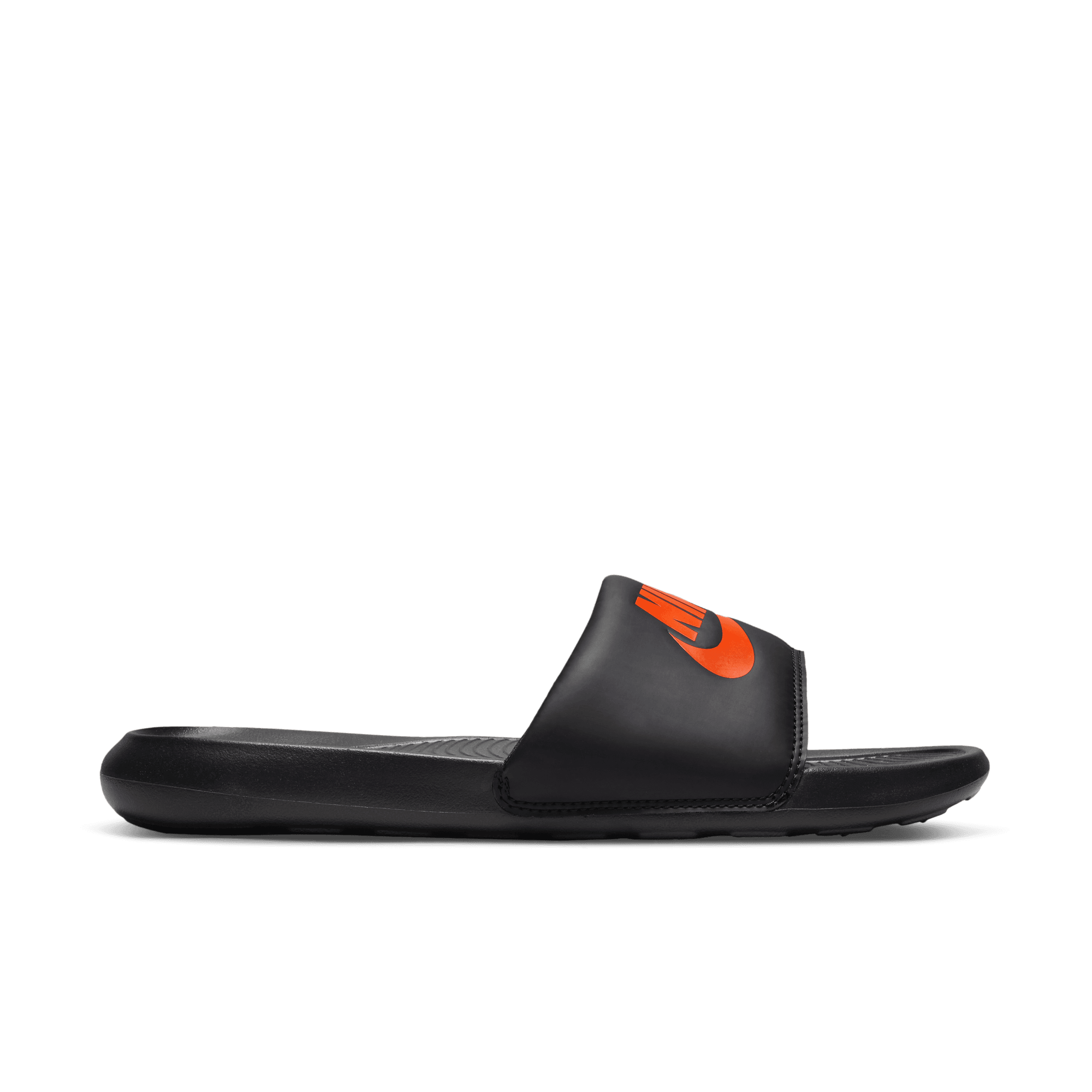 Nike SB Victori One Slides Black Team Orange Orchard Skateshop