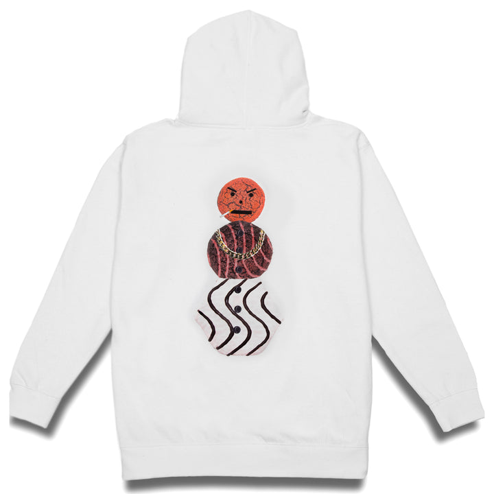 Quartersnacks Classic Snackman Hoody White