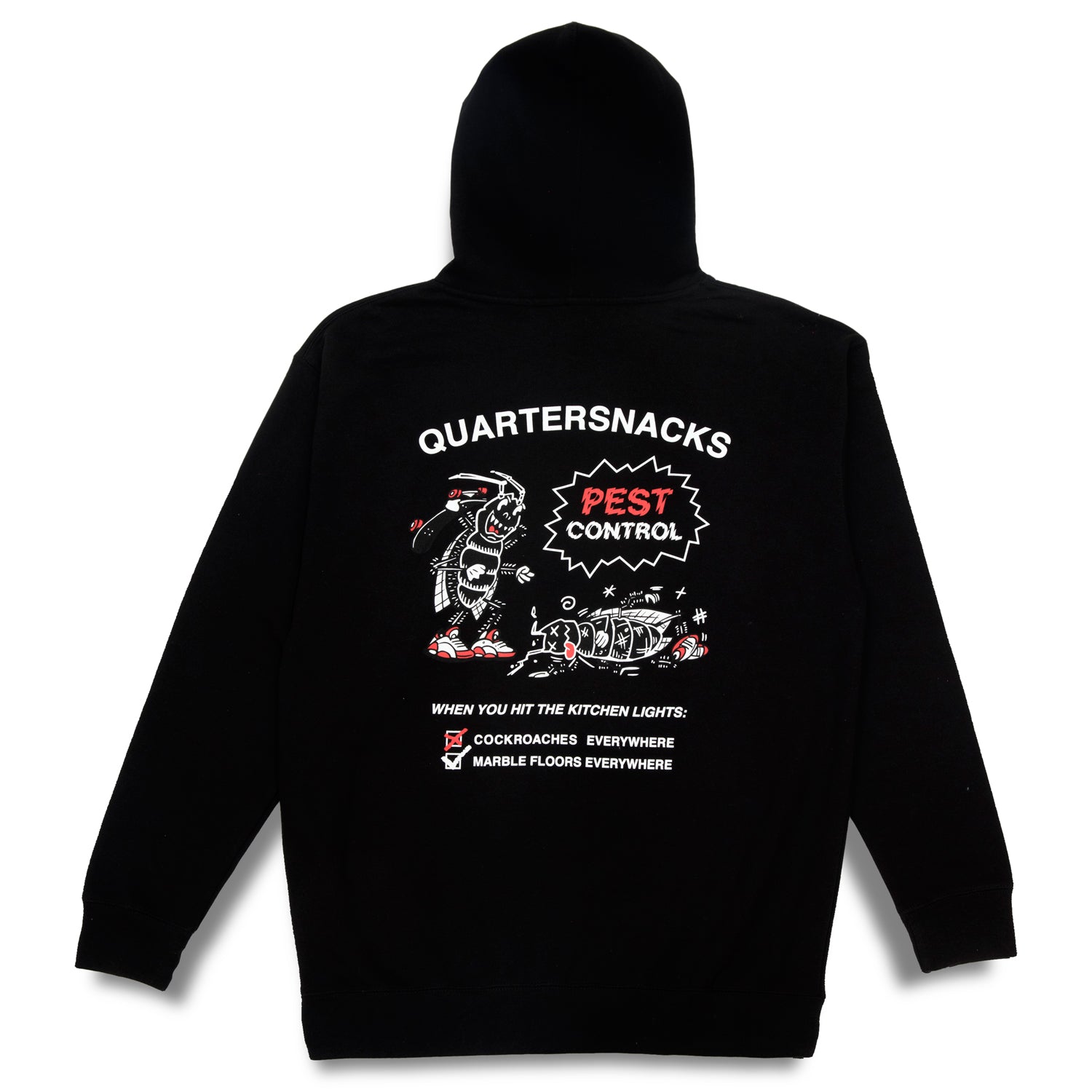 Quartersnacks Pest Control Hoody Black