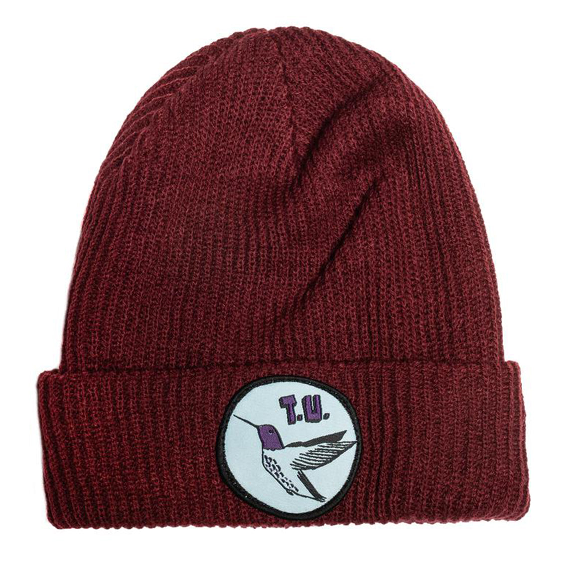 Transportation Unit Humming Bird Beanie Maroon