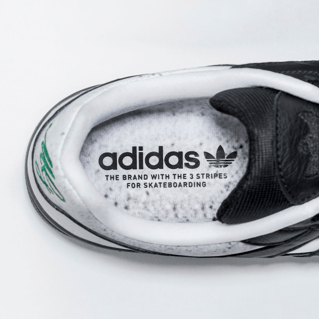 Adidas Aloha Super Mark Gonzales KOOLS Cloud White/Core Black/Bold Green