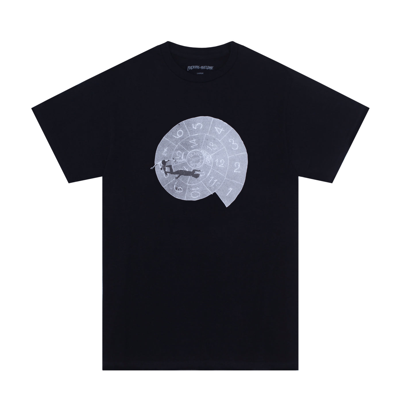 Fucking Awesome Hopskotch Tee Black