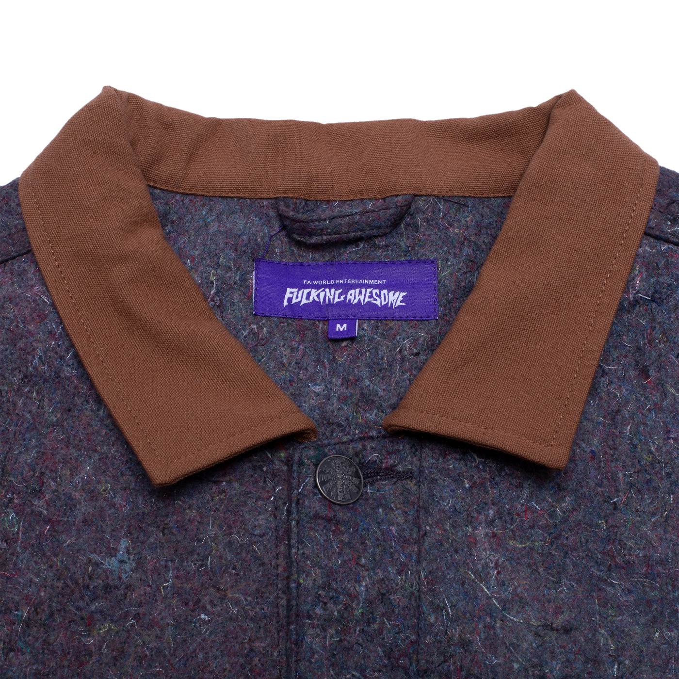 Fucking Awesome Insulation Trucker Jacket Blue