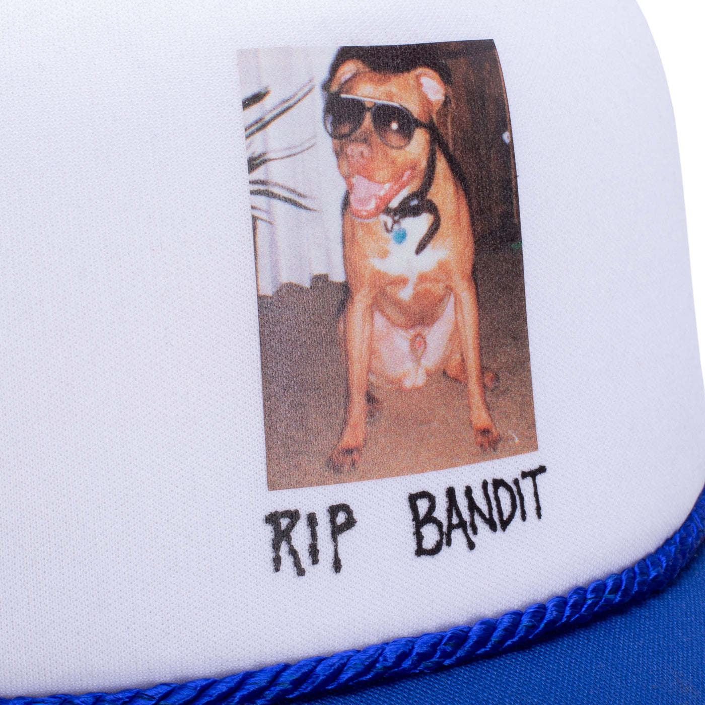 Fucking Awesome RIP Bandit Mesh Snapback Blue - Orchard Skateshop