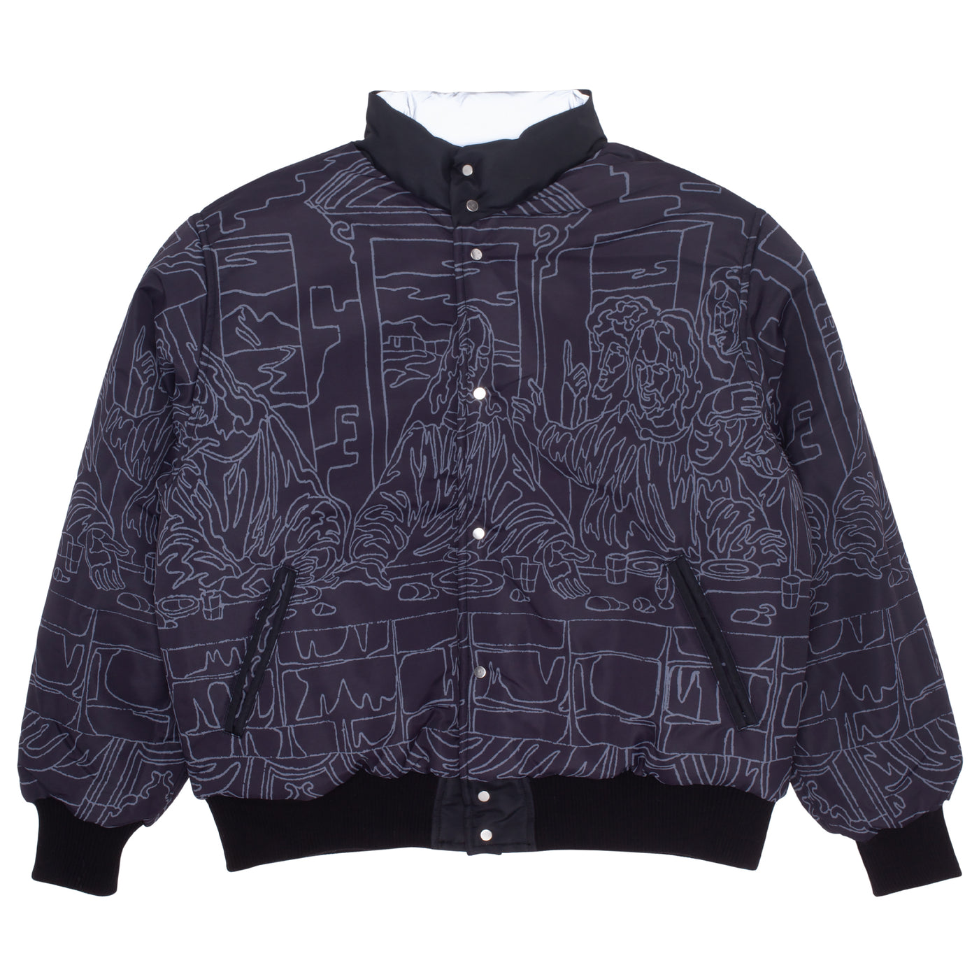 ジャケット・アウター Fucking Awesome M Waxed Puffer Jacket | FUCKING AWESOME(ファッキンオーサム