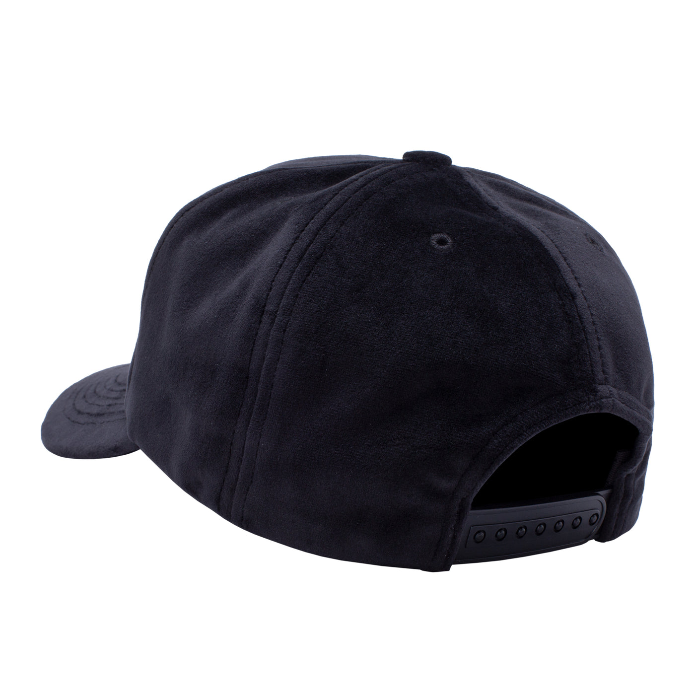 Fucking Awesome Remember Shit Velvet Snapback Black