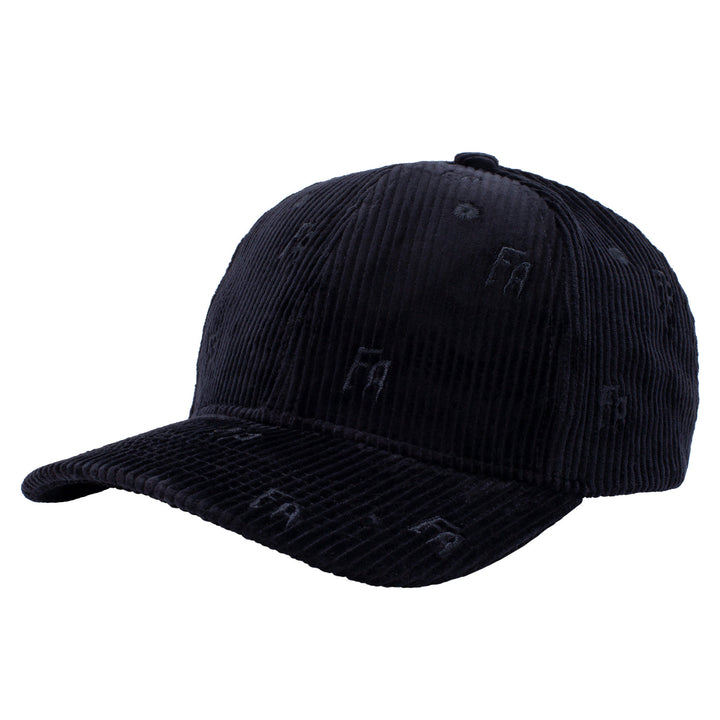 Fucking Awesome Scattered FA Corduroy Strapback Black