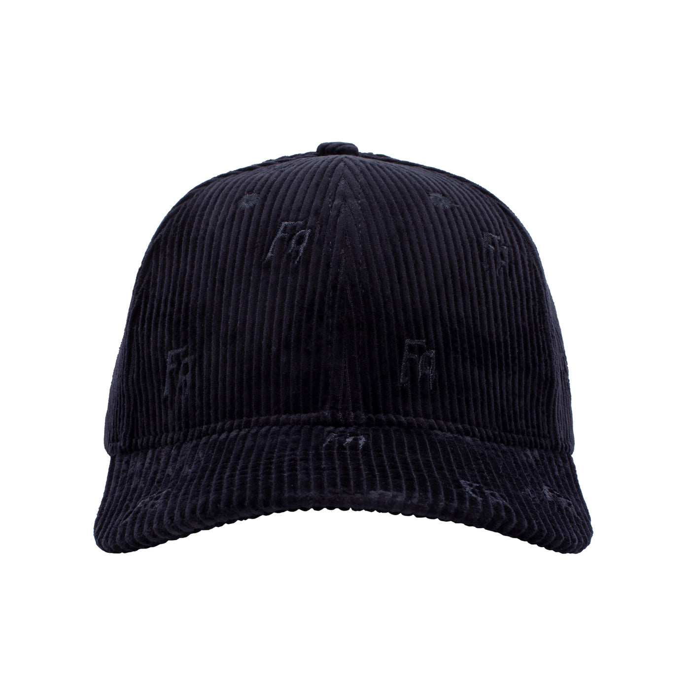 Fucking Awesome Scattered FA Corduroy Strapback Black - Orchard