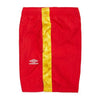 Grand Collection X Umbro Track Short Red/Yellow