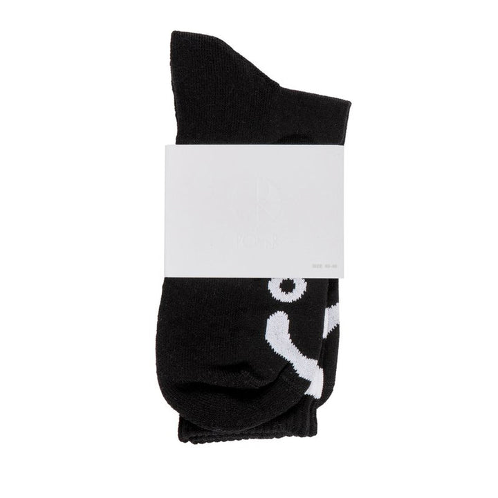 Polar Skate Co. Happy Sad Socks Black