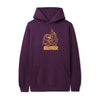 Butter Goods Heart Logo Pullover Hoodie Eggplant