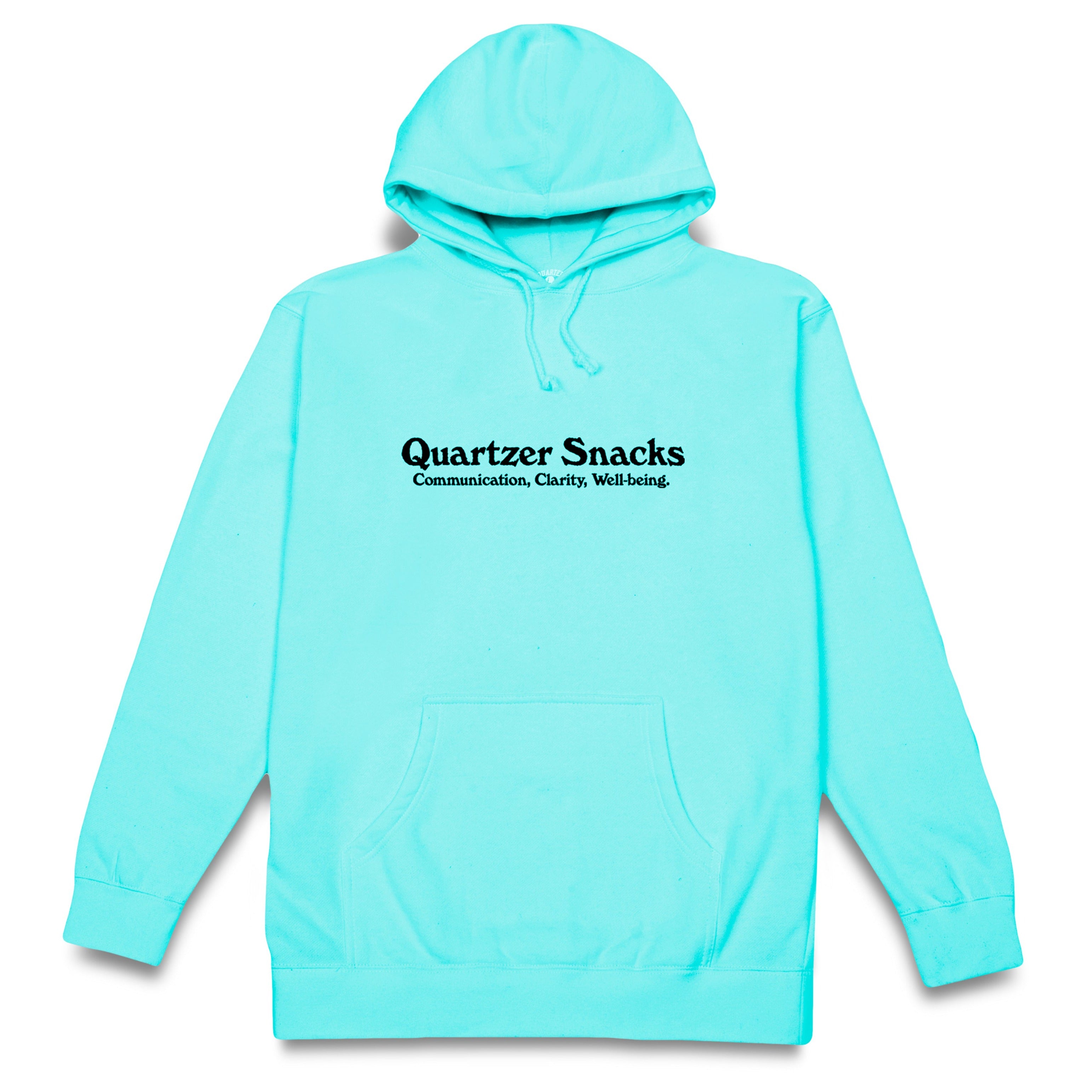 Quarter Snacks Gem Snack Hoody Teal - Orchard Skateshop