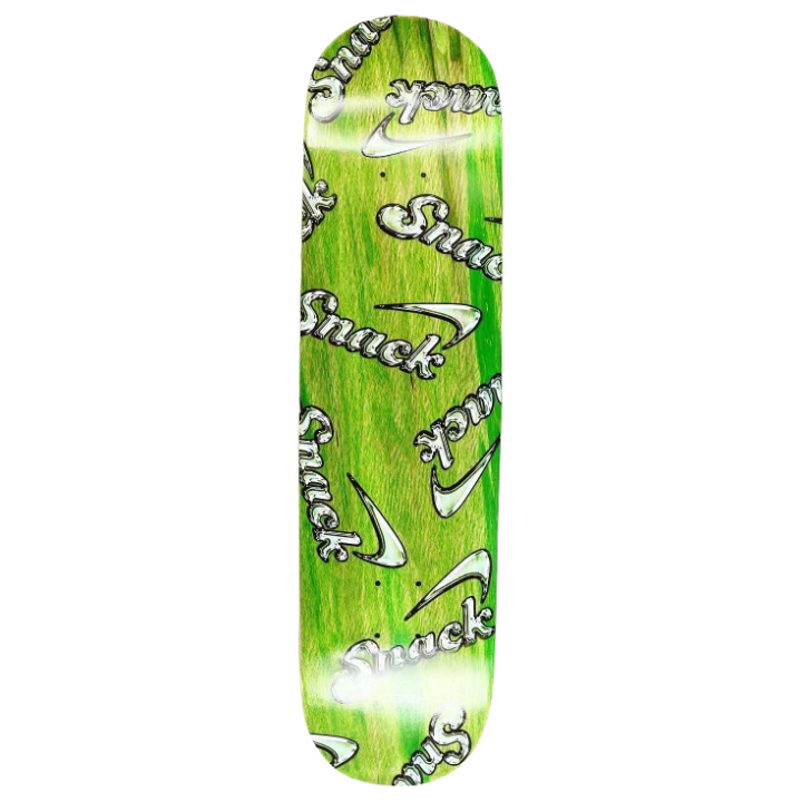 Snack Alive Glass Deck 8.38" Green
