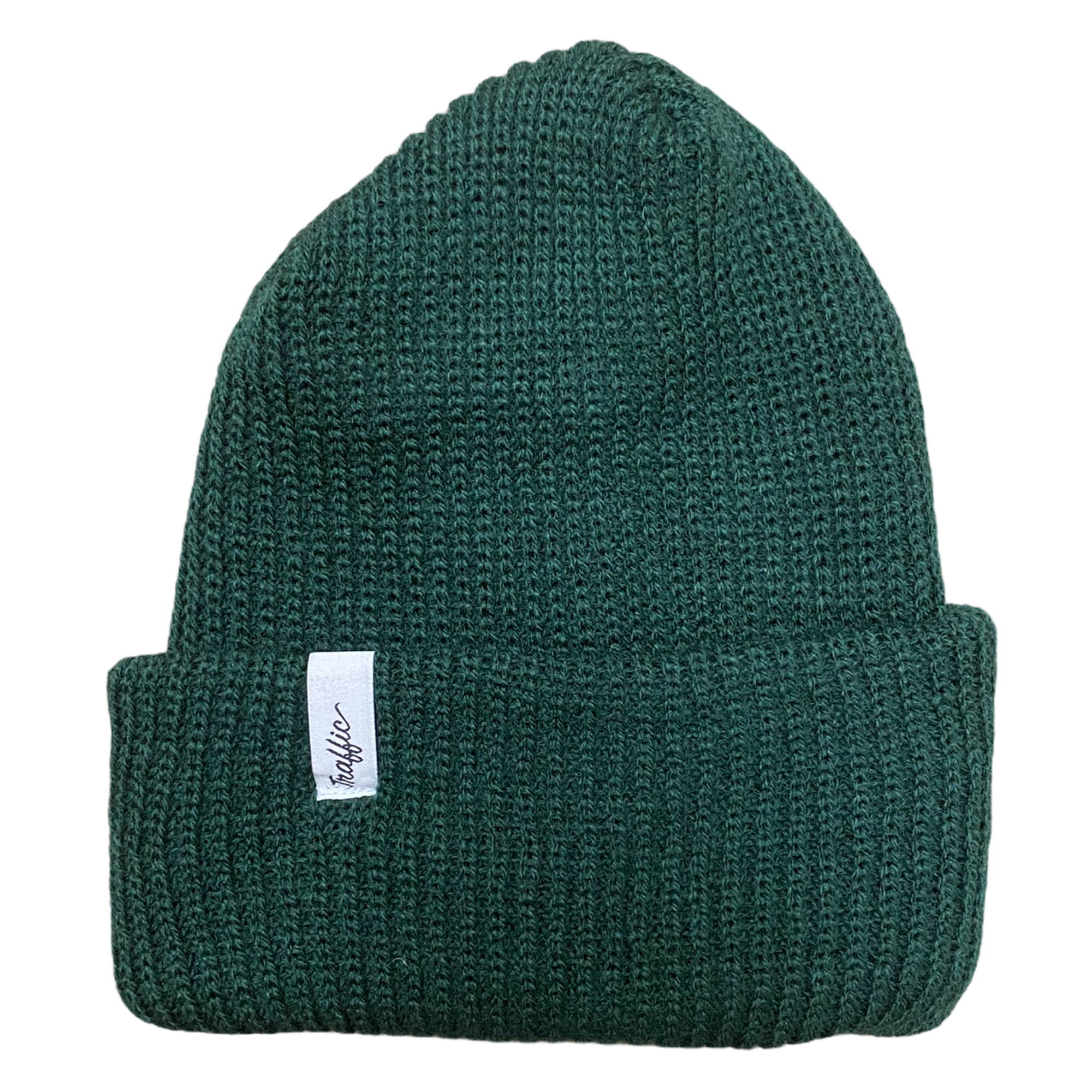 Traffic Script Watch Cap Forest