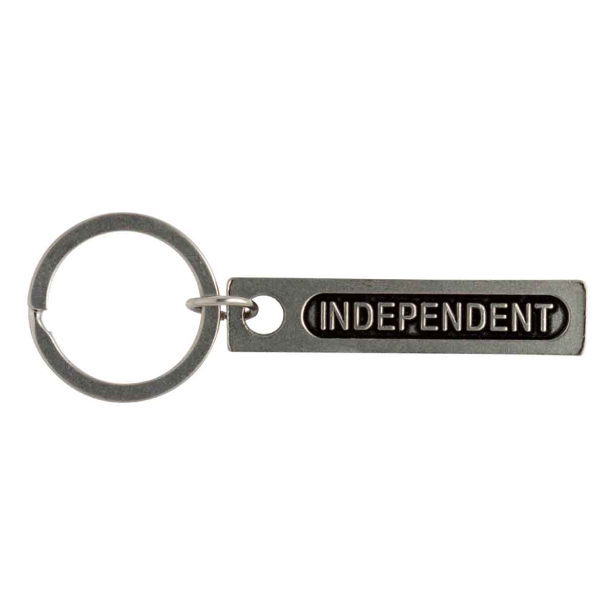 Independent Baseplate Key Chain Antique Nickle