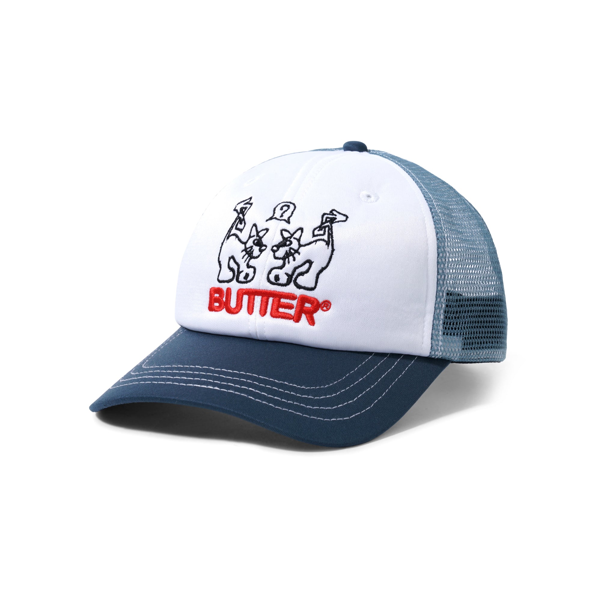 Butter Goods Jun Trucker Cap Slate