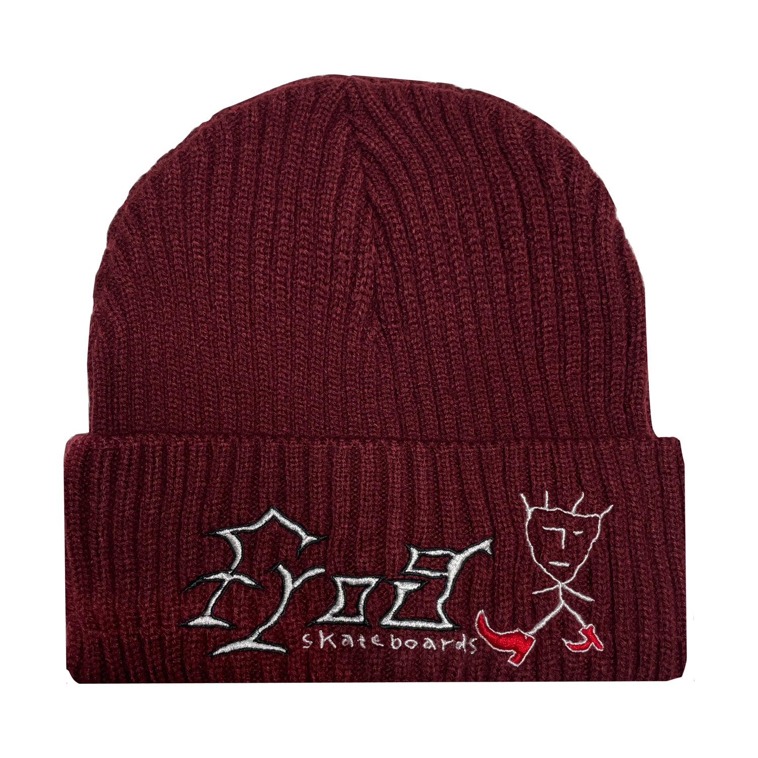 Frog Skateboards Just Keep Walking Beanie Cardinal - Orchard