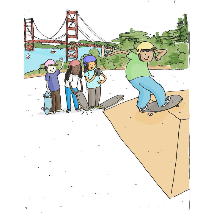 My First Skateboard Book By Karl Watson (Spanish)