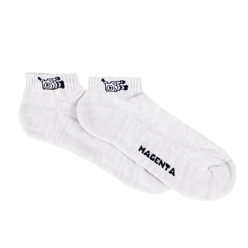 Magenta VX1000 Short Socks Grey