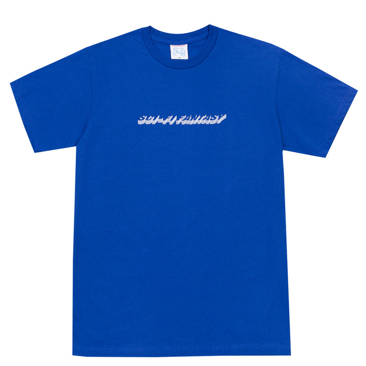 Sci-Fi Fantasy Line Logo Tee Navy