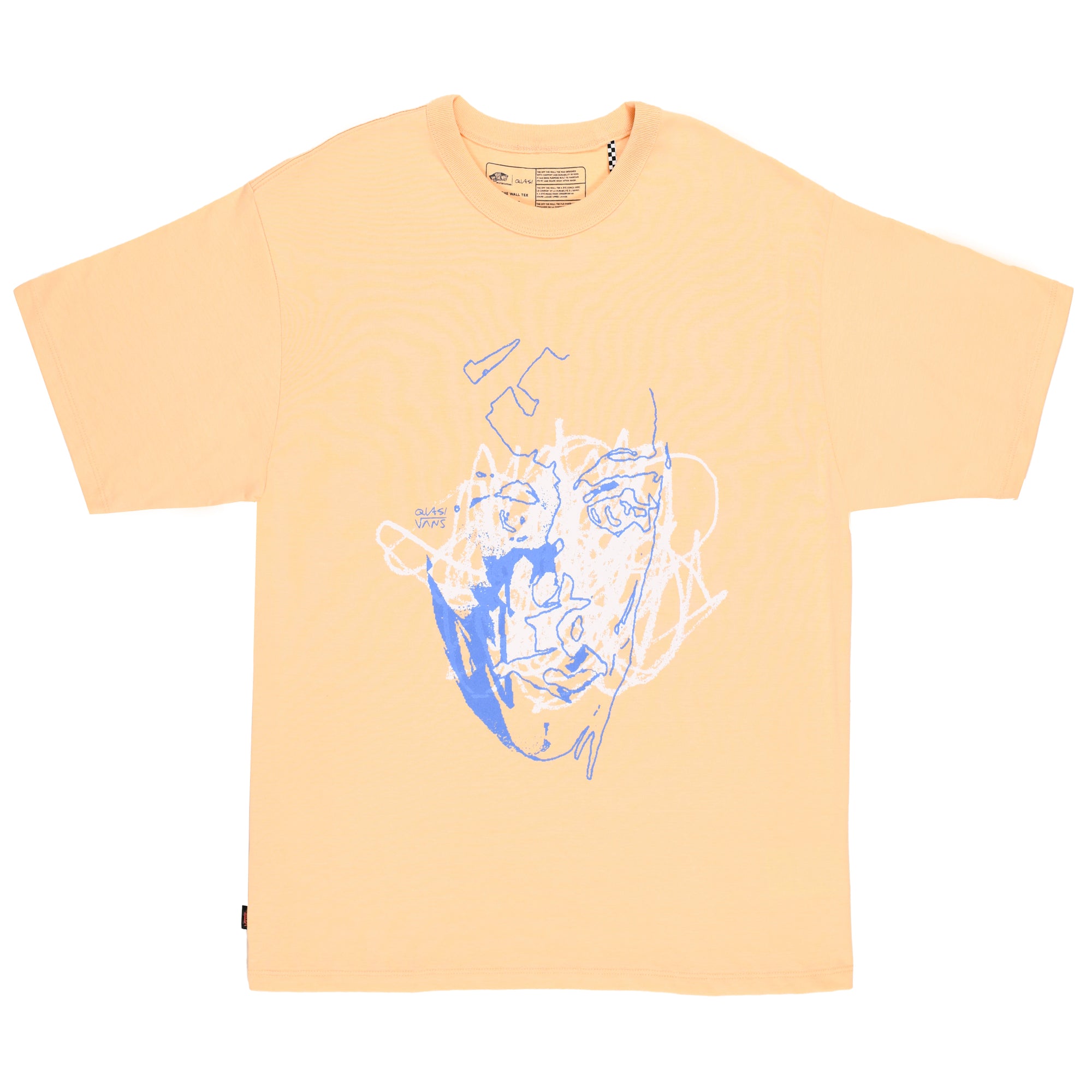 Vans X Quasi Mask OTW Tee Apricot Sherbert